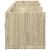vidaXL Armoire murale ch&ecirc;ne sonoma 75x18x16,5 cm bois d'ing&eacute;nierie