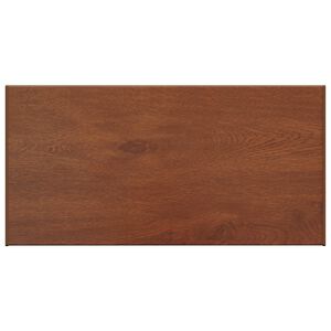 vidaXL Appui de fen&ecirc;tre Bois marron 80 x 45 x 4,5 cm PVC