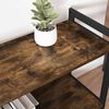 vidaXL &Eacute;tag&egrave;re Ch&ecirc;ne fum&eacute; 40 x 30 x 85 cm Bois d'ing&eacute;nierie