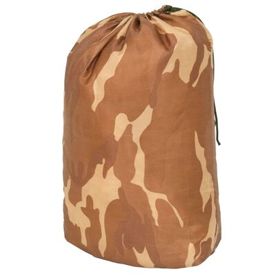 vidaXL Filet de camouflage avec sac de rangement 2x8 m Beige