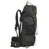 vidaXL Sac &agrave; dos de randonn&eacute;e noir 100 L tissu oxford