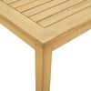 vidaXL Table basse Acacia clair 45 x 45 x 36 cm Bois d'Acacia Massif