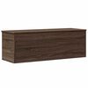vidaXL Bo&icirc;te de rangement ch&ecirc;ne marron 102x35x35 cm bois d'ing&eacute;nierie