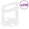 vidaXL Clips de nivellement de carreaux 250 pcs 3 mm