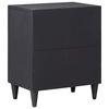 vidaXL Table de chevet avec tiroir Multicolore 50 x 33 x 60 cm