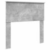 vidaXL Lit de Rangement Gris b&eacute;ton 75 x 190 cm Bois d'ing&eacute;nierie