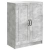 vidaXL Buffet Gris b&eacute;ton 66 x 34,5 x 87 cm Bois d'ing&eacute;nierie