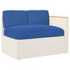 vidaXL Ensemble de coussins 3 pcs Bleu royal Tissu Oxford