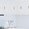 vidaXL Armoire de cuisine avec stockage Kalmar Blanc 57 x 57 x 80 cm