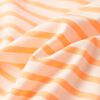 Jupe droite pour enfants avec rayures orange fluo 116