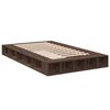vidaXL Cadre de lit sans matelas ch&ecirc;ne marron 140x190 cm