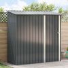 vidaXL Cabanons de jardin Anthracite 203 x 85,5 x 200 cm M&eacute;tал
