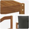 vidaXL Ensemble de canap&eacute;s d'ext&eacute;rieur 8 pcs Naturel et Anthracite