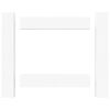 vidaXL Ensemble de meubles TV 6 pcs Blanc Bois d'ing&eacute;nierie