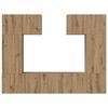 vidaXL Ensemble meuble TV 6 pcs ch&ecirc;ne artisanal 80 x 30 x 30 cm