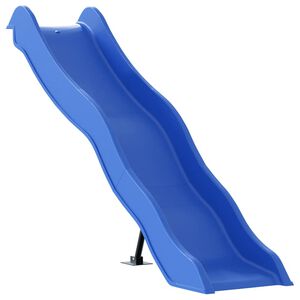 vidaXL Toboggan de jeu bleu 169x38,5 cm polypropyl&egrave;ne