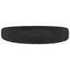 vidaXL Lit pour chien Noir 110x90x23 cm Peluche