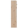 vidaXL T&ecirc;te de lit avec rangement 180 cm bois massif de pin