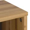 vidaXL Armoires latérales 4 pcs ODDA 40x24x79 cm bois massif pin
