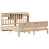 vidaXL Lit biblioth&egrave;que sans matelas 180x200 cm bois massif de pin