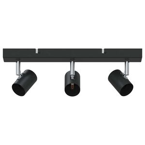vidaXL Spot de plafond Noir 38 x 6,5 x 11,5 cm m&eacute;tal