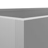 vidaXL Jardini&egrave;re argent&eacute; 62x47x46 cm acier galvanis&eacute;