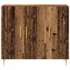 vidaXL Buffet Bois ancien 90 x 34 x 80 cm Bois d'ing&eacute;nierie