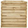 vidaXL Lit sur&eacute;lev&eacute; 100x50x50 cm Bois de pin impr&eacute;gn&eacute;