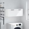 vidaXL Armoire murale blanc 80x36,5x35 cm bois d'ing&eacute;nierie