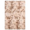 vidaXL Tapis &agrave; poils longs Cr&egrave;me 170x120 cm