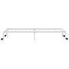 vidaXL Cadre de lit sans matelas pliable blanc 90x190 cm acier