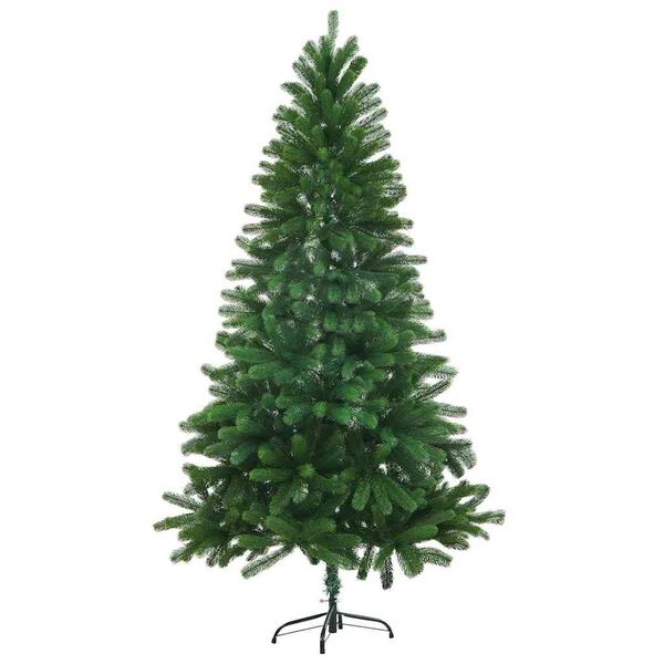 vidaXL Sapin de No&euml;l avec 150 LED avec support Vert 150 cm PE