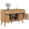 vidaXL Buffet OLDEN marron 114x43x73,5 cm bois massif de pin