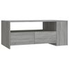 vidaXL Table basse sonoma gris 102x55x42 cm bois d'ingénierie