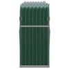 vidaXL Porte-b&ucirc;ches vert 180x45x100 cm acier galvanis&eacute;