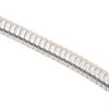 vidaXL Tuyau d'arrosage buse de pulv&eacute;risation argent&eacute; 0,6" 7,5 m inox