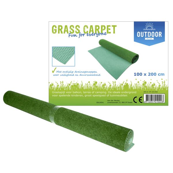 OUTDOOR PLAY Tapis &agrave; gazon artificiel 100x200 cm 0723016