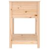 vidaXL Jardini&egrave;re avec &eacute;tag&egrave;re 82,5x54x81 cm Bois massif de pin