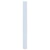vidaXL Films pour fen&ecirc;tre 5 pcs statique d&eacute;poli blanc PVC