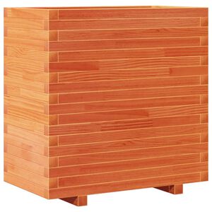 vidaXL Jardini&egrave;re cire marron 70x40x72 cm bois de pin massif