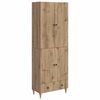 vidaXL Ensemble de Meubles 2 pcs 66 x 34,5 x 95 cm Bois d'ing&eacute;nierie