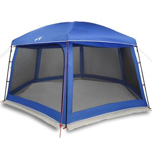 vidaXL Tente de piscine moustiquaire amovible parois maille bleu azur