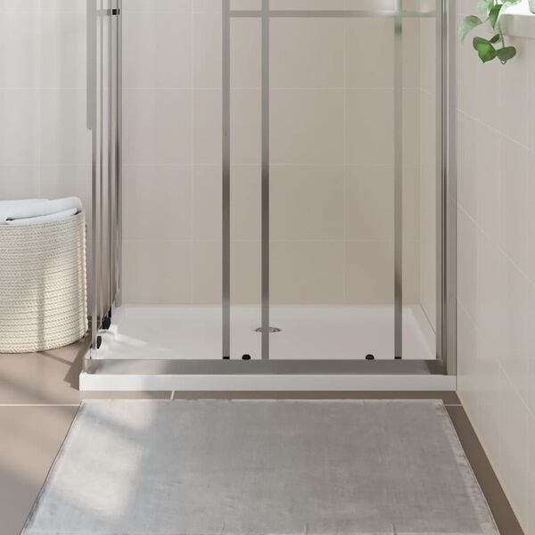 vidaXL Receveur de douche rectangulaire ABS Blanc 70x100 cm