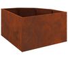 vidaXL Jardini&egrave;re d'Angle Rouill&eacute; 60 x 60 x 35 cm