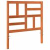 vidaXL T&ecirc;te de lit Brun cire 80,5 x 4 x 104 cm Pin massif