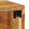 VidaXL Meuble TV mural 60x30x19 cm bois massif d'acacia
