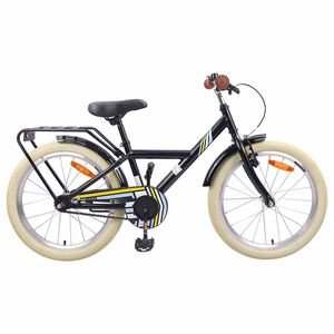 vidaXL V&eacute;lo pour Enfants 24 Pouces pour les 8-12 ans Noir