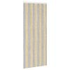 vidaXL Rideau anti-insectes en chenille Gris et Beige 90 x 220 cm