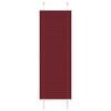 vidaXL Store pliss&eacute; rouge bordeaux 40x100 cm largeur du tissu 39,4 cm