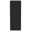 vidaXL Armoire murale Noir 34,5x32,5x90 cm Bois d'ing&eacute;nierie